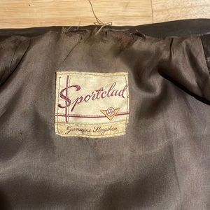 COPY - VINTAGE 40’s Sportclad Leather Jacket